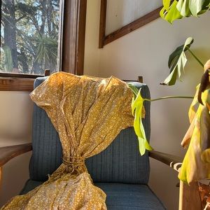 Yellow outerknown dress size medium
